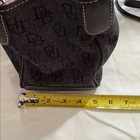 Dooney & Bourke Black Logo Jacquard Satchel with Matching Wallet - Picture 11 of 14